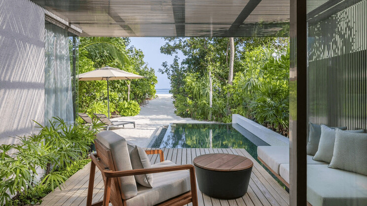 Beach Villa with Pool